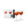 Raye Angled Crystal Nick & Nora Glasses Set of 2, 6 Oz