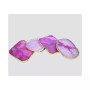 - Agate Gnarled Coasters, Set of 4