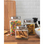 Main St Hammered Glass Canisters Set, 3 Piece