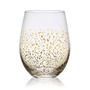 Party 18 Ounce Stemless Wine Glass 4-Piece Set