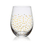 Party 18 Ounce Stemless Wine Glass 4-Piece Set