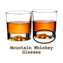 Basic Whiskey Decanter with Whiskey Glasses, Set of 5