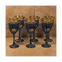 Blue Goblets Set of 6