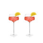Raye Angled Amaro Spritz Crystal Glasses, Set of 2, 16 Oz