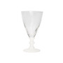 White Stemmed Water Glasses, Set of 6