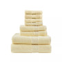 Solid 800GSM Cotton 8-Pc. Bath Towel Set