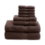 Solid 800GSM Cotton 8-Pc. Bath Towel Set