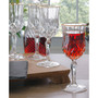 Opera Gold Collection 4 Piece Crystal Wine Glass with Gold Rim Set