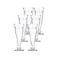 Glassware Napoleon Bee 6-ounce Flutes, Set of 6