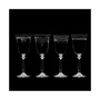 Amelia White Wine Glasses Set of 4, 9.5 oz