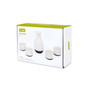 Fervor Ceramic Hot and Cold Sake Carafe and Cup Set, 5 Piece