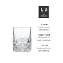 Admiral Crystal Tumblers, Set of 2, 9 Oz