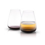 Black Swan Stemless White Wine Glasses Set of 4