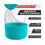 Silicone Protector Boots for Wide and Narrow Mouth Water Bottles