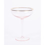 Glass Wine Coupe, 4 Piece Set