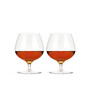 Crystal Wingback Cognac Glasses, Set of 2, 17 Oz