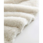 Long Pile Faux Fur Throw, 60" X 50"