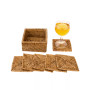 Square Coasters - 7 Piece Set