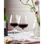Rose Garden Red Wine Glass, Set of 4