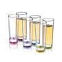 Hue Colored Shot Glasses Set of 6