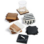 Set of 4 Slate Coasters and Chalk