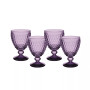 Boston Red Wine 4 Piece Glass Set