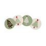 Tree Coasters Set, 4 Pieces