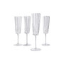 Champagne Glasses, Set of 4