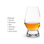 Footed Crystal Scotch Glasses, Set of 2, 8 Oz