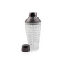 Recipe Shaker and Tools Mixology Set, 5 Pieces