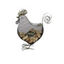 Rooster Cork Holder