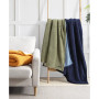 CLOSEOUT! Solid Sherpa Throw, 60" x 50"