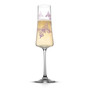 Meadow Butterfly Crystal Champagne Flutes, Set of 2