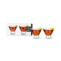Raye Gem Crystal Martini Glasses, Set of 2, 7.5 Oz