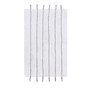 Arbor 20x32" Stripe Tassel Cotton Tufted Rug
