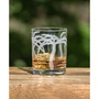 Palm Tree Double Old Fashioned 14Oz - Set Of 4 Glasses