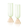 Venice 9 oz Champagne Flute Glasses, Set of 2