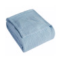 Beatrice Home Grand Hotel Waffle Knit Cotton Twin Blanket