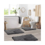 3 Piece Ultra Soft Non Slip Shaggy Bath Rug - Small, Medium & Contour