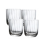 Rose Garden Double Old Fashioned Glass, Set of 4