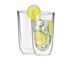Spike Double Wall Glasses Set of 2