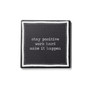 4.25'' D Just Be You Ceramic Coasters Set, 4 Piece