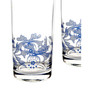 Blue Italian Highball Glasses, Set of 4