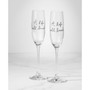 Charmed Life Toasting Flutes, 2 Piece