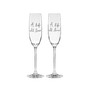 Charmed Life Toasting Flutes, 2 Piece