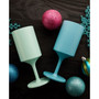 Eco Party Cup Multi Colored Outdoor Wine Glass Set, 4 Piece