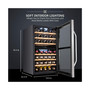 Freestanding Wine Refrigerator, 43 Bottle Wine Cooler