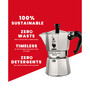 Moka Express 6 Cups Coffeemaker - 9.1 oz