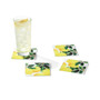 4 X 4" Meyer Lemons Glass Coasters Set, 4 Piece