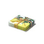 4 X 4" Meyer Lemons Glass Coasters Set, 4 Piece